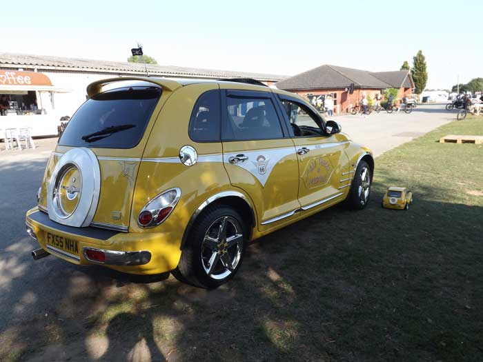 Christine's Route 66 PT Cruiser