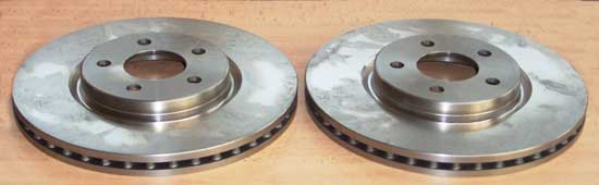 Front brake discs